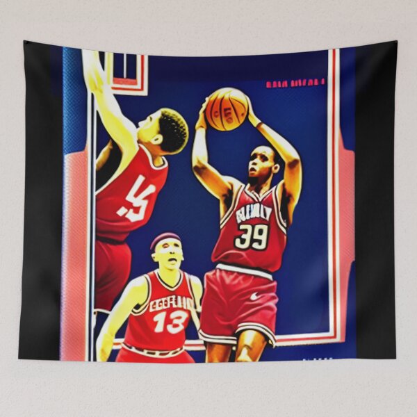 Item preview, Vintage Basketball Match Poster designed and sold by BAYFAIRE.