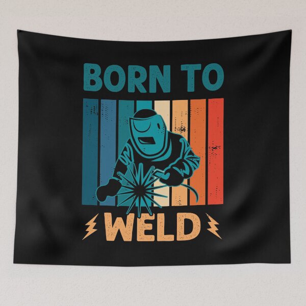 Item preview, Born to Weld - Welding Welder Metal Worker Men Women designed and sold by Designer-Girl.