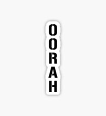 Oorah Sticker