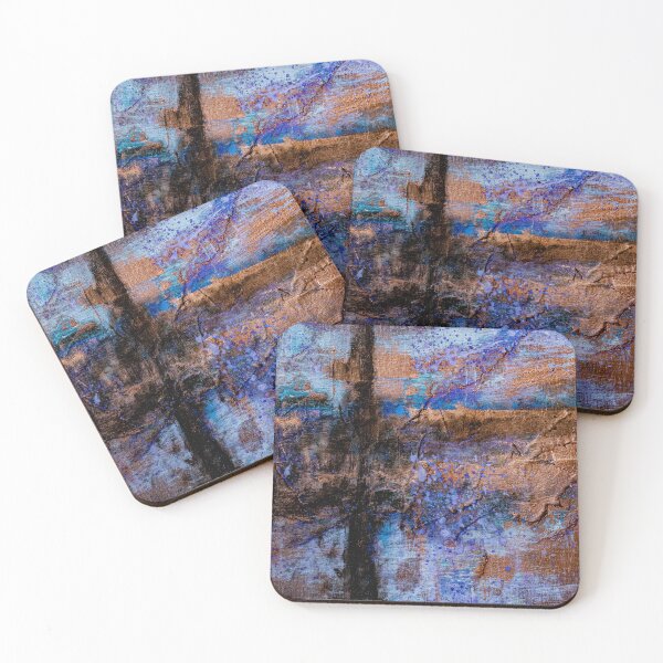 Item preview, Abstraction: "Looking for blue". Abstract vertical graphic. designed and sold by Vantrip.