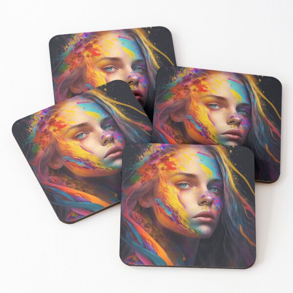 Item preview, Colorful girl designed and sold by DigitPrint.