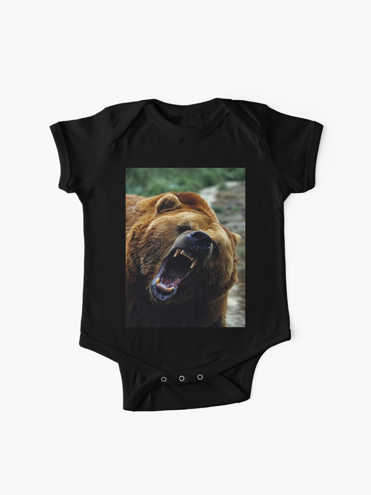 Grizzly Bear ☆ Baby One-Piece for Sale by JOSBLADE | Redbubble
