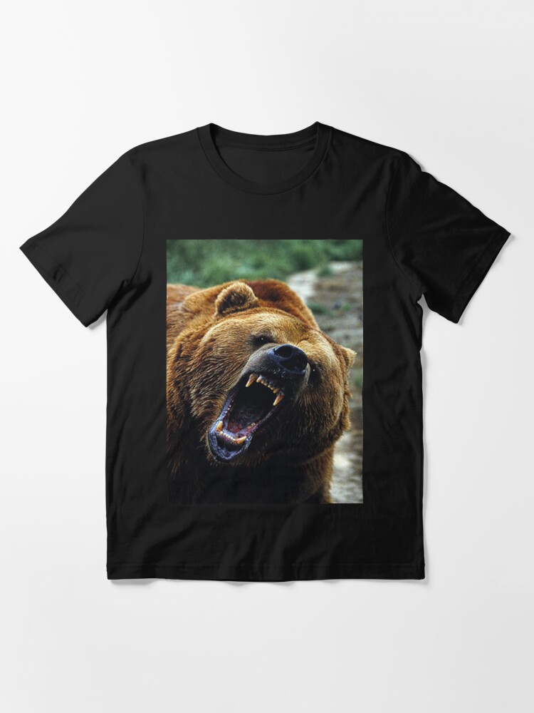 Menacing Grizzly Magnet for Sale by Sisbam