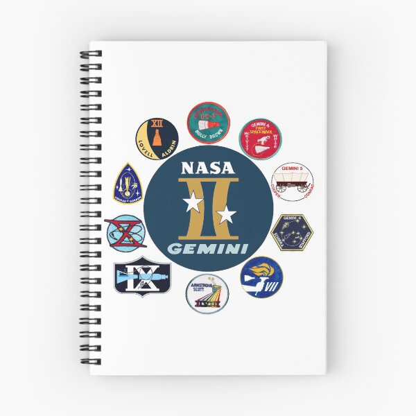 Item preview, Gemini Program Composite Logo designed and sold by Nikki SpaceStuffPlus.