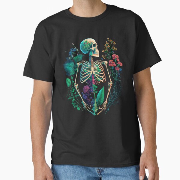Item preview, Whimsical Bones and Botany - Foliage Rainbow designed and sold by The Oracle of Surrealism Sublime Consciousness.