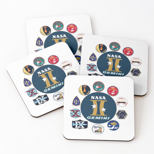 Item preview, Gemini Program Composite Logo designed and sold by Nikki SpaceStuffPlus.