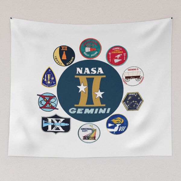 Item preview, Gemini Program Composite Logo designed and sold by Nikki SpaceStuffPlus.