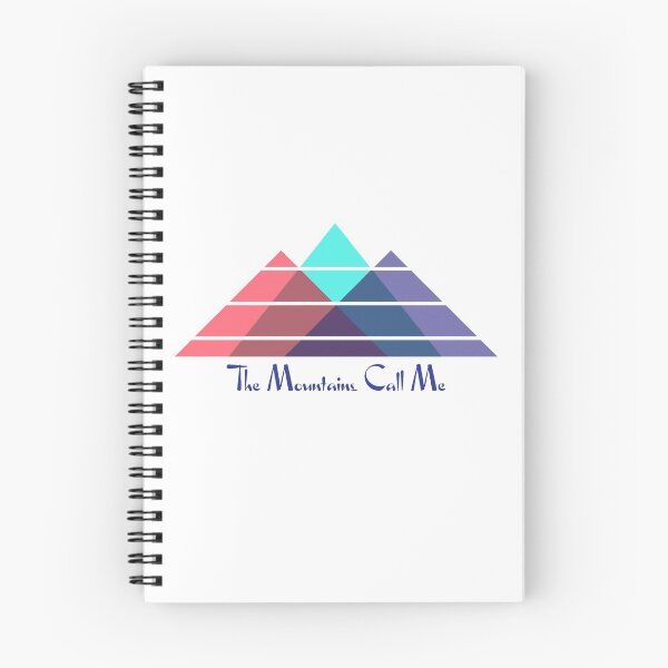 Item preview, The Mountains Call Me - Minimalist Design designed and sold by tealtile.