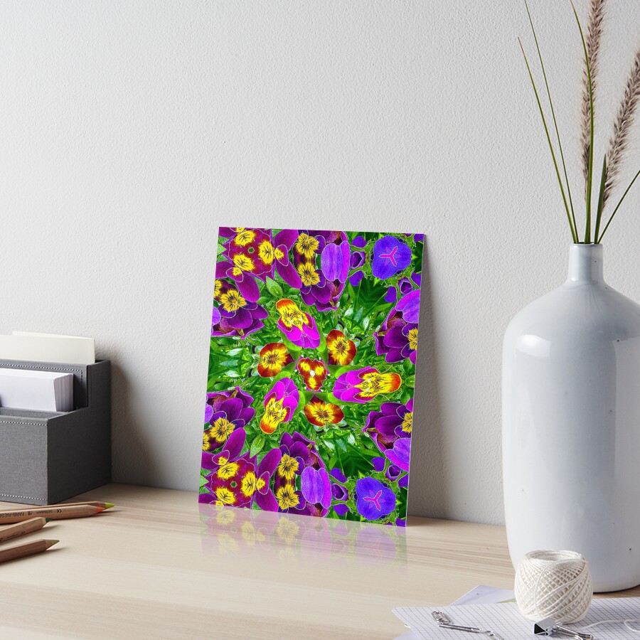 Item preview, Art Board Print designed and sold by Patternflower.