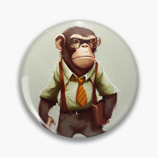 Item preview, Academic ape designed and sold by Painful Monkey.