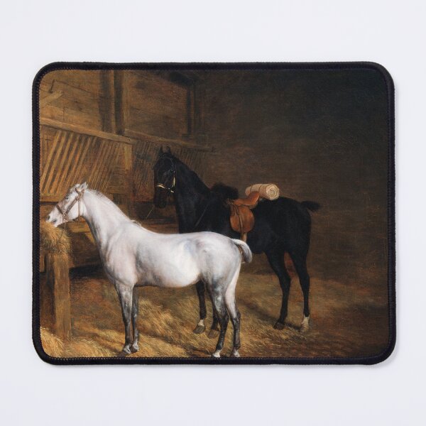Item preview, Horses eating hay, A grey Pony C1804 designed and sold by DarlingMeadow.