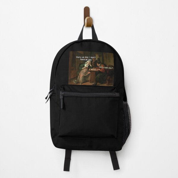 Item preview, Hurry up Doc I don't have all day - Thanksgiving, Christmas And Birthday Party Gift Ideas for Classic Memes Lovers and Fans designed and sold by Memeing Everything.