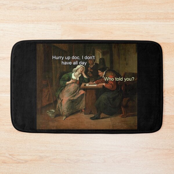 Item preview, Hurry up Doc I don't have all day - Thanksgiving, Christmas And Birthday Party Gift Ideas for Classic Memes Lovers and Fans designed and sold by Memeing Everything.