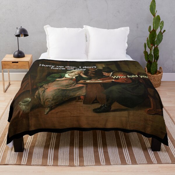 Item preview, Hurry up Doc I don't have all day - Thanksgiving, Christmas And Birthday Party Gift Ideas for Classic Memes Lovers and Fans designed and sold by Memeing Everything.