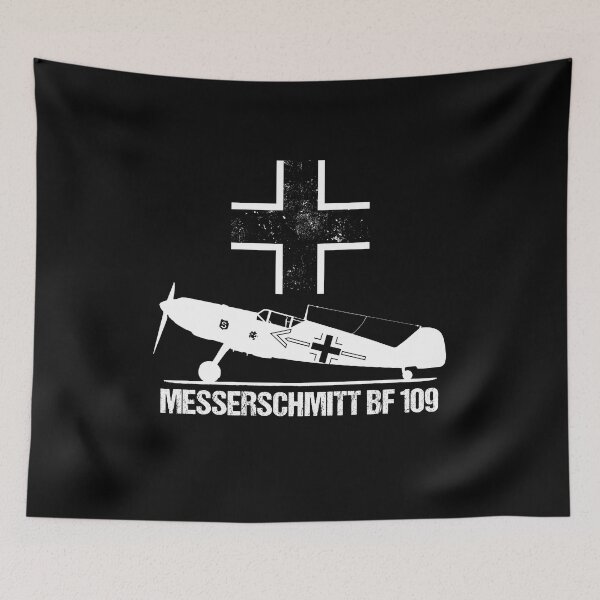 Item preview, Messerschmitt BF109 Warbird T-Shirt ME109 German WW2 Military Aircraft designed and sold by stearman.