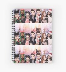 Shadowhunters Christmas Spiral Notebook