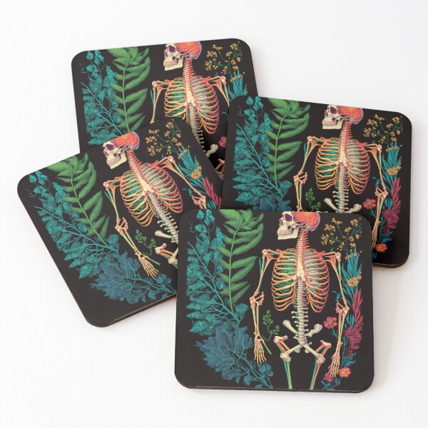 Item preview, Whimsical Bones and Botany - Rainbow designed and sold by The Oracle of Surrealism Sublime Consciousness.