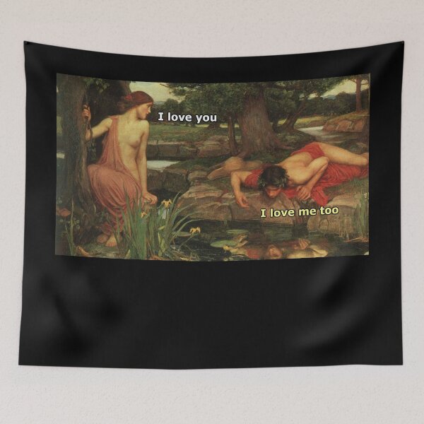 Item preview, I love me too - Thanksgiving, Christmas And Birthday Party Gift Ideas for Classic Memes Lovers and Fans designed and sold by Memeing Everything.