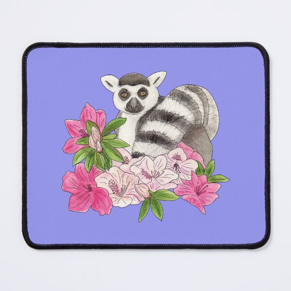 Item preview, Ring-tailed lemur and Azalea designed and sold by YuNikDraw.