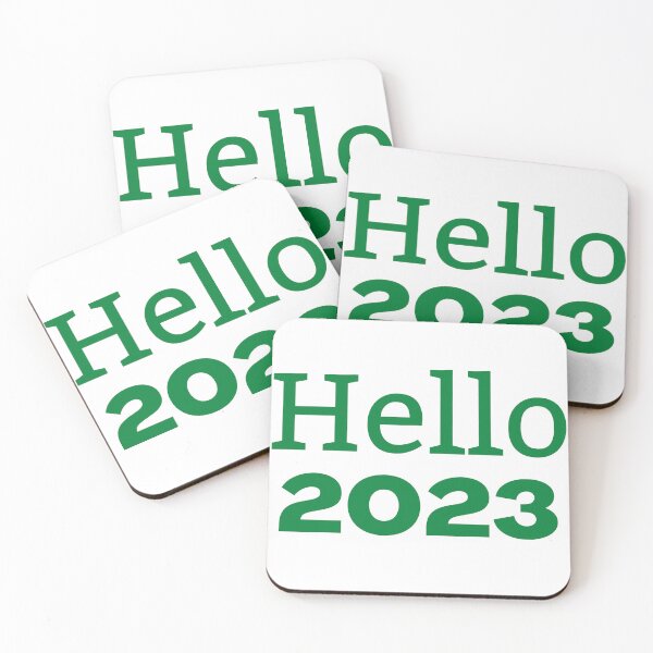 Item preview, HELLO 2023 - HAPPY NEW YEAR 2023 - NEW YEAR 2023 DESIGN designed and sold by WBP Mart.
