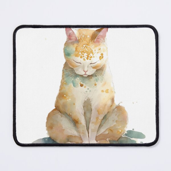 Item preview,  Stay Paw-sitive Yoga Cat designed and sold by printiesart.