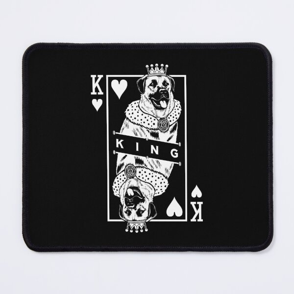 Item preview, Anatolian Shepherd Dog King Of Hearts Card Funny Pop Art designed and sold by GrandeDuc.