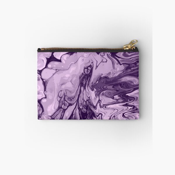 Artikelvorschau, Vivid Purple Palette 3 Marble Fluid  Art  entworfen und verkauft von Janzay.