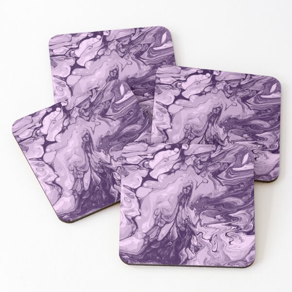 Artikelvorschau, Vivid Purple Palette 3 Marble Fluid  Art  entworfen und verkauft von Janzay.