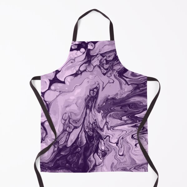 Aperçu de l'œuvre Vivid Purple Palette 3 Marble Fluid  Art  créée et vendue par Janzay.