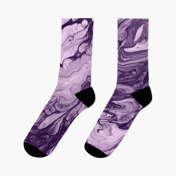 Artikelvorschau, Vivid Purple Palette 3 Marble Fluid Art entworfen und verkauft von Janzay.