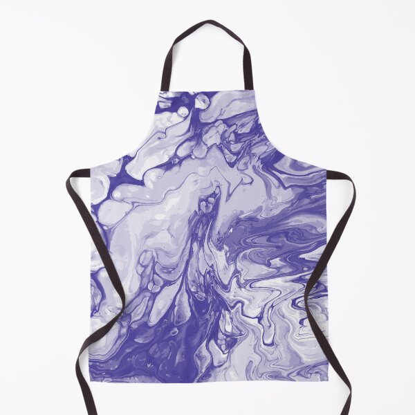 Aperçu de l'œuvre Vivid Purple Palette 2 Marble Fluid  Art  créée et vendue par Janzay.