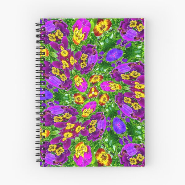 Item preview, Colorful Pansy Pattern designed and sold by Patternflower.