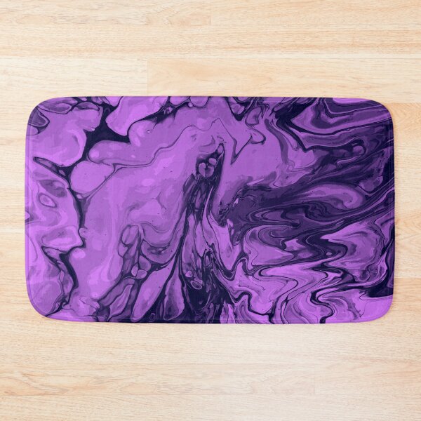 Artikelvorschau, Vivid Purple Palette 5 Marble Fluid  Art  entworfen und verkauft von Janzay.