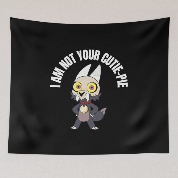Item preview, I am not your cutie-pie || Owl King design designed and sold by ExpertSayeed.