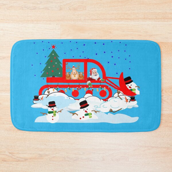 Item preview, Santa Plowing Snowmen Christmas humor designed and sold by Willyboy16.