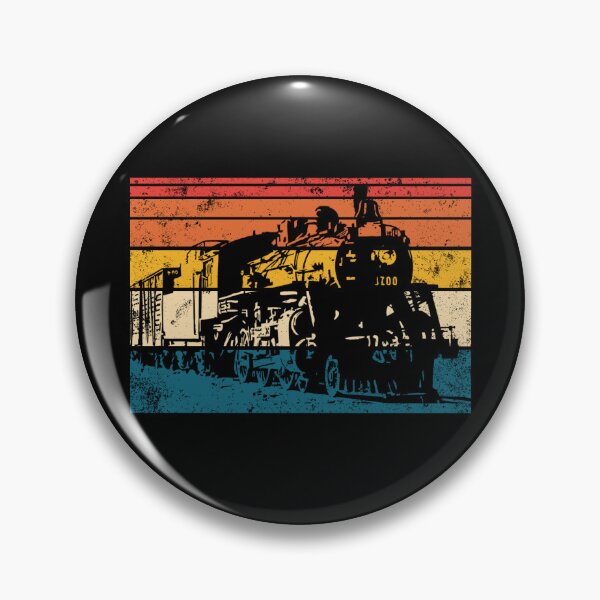 Item preview, Train Engine Retro Train Conductor Railroad Vintage Train Gear designed and sold by DynamicDesign.
