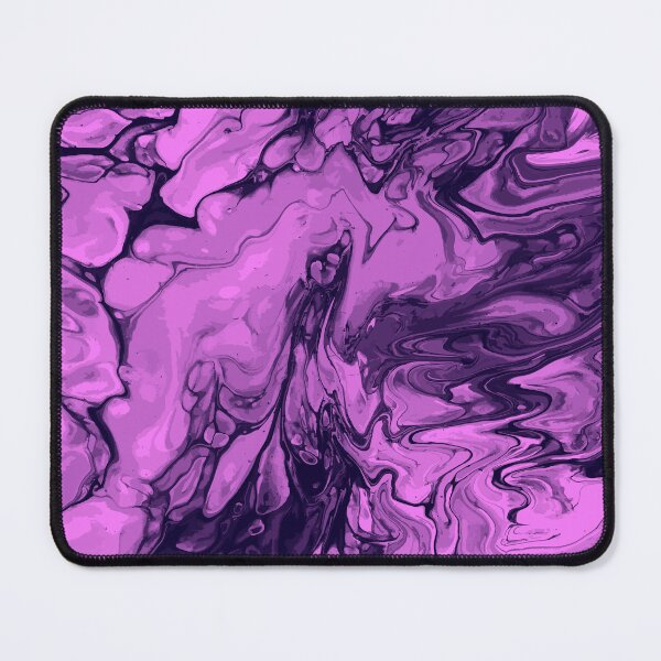 Artikelvorschau, Vivid Purple Palette 7 Marble Fluid Art entworfen und verkauft von Janzay.
