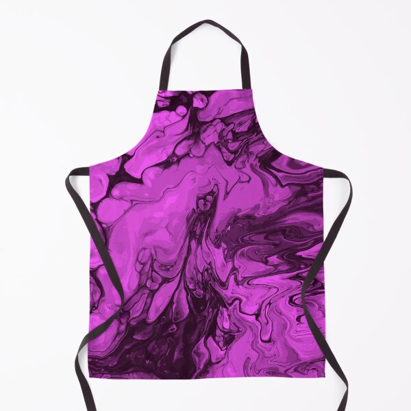 Aperçu de l'œuvre Vivid Purple Palette 8 Marble Fluid  Art  créée et vendue par Janzay.