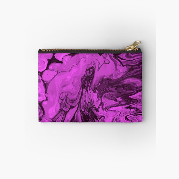 Artikelvorschau, Vivid Purple Palette 8 Marble Fluid  Art  entworfen und verkauft von Janzay.