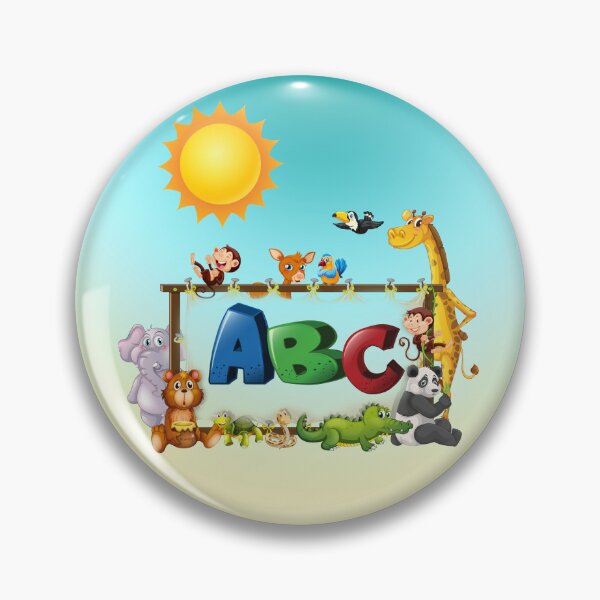 F & N Alphabet Lore Human Fan Kids - Alphabet - Pin