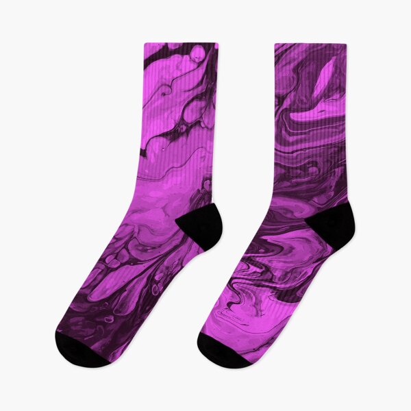 Artikelvorschau, Vivid Purple Palette 8 Marble Fluid Art entworfen und verkauft von Janzay.