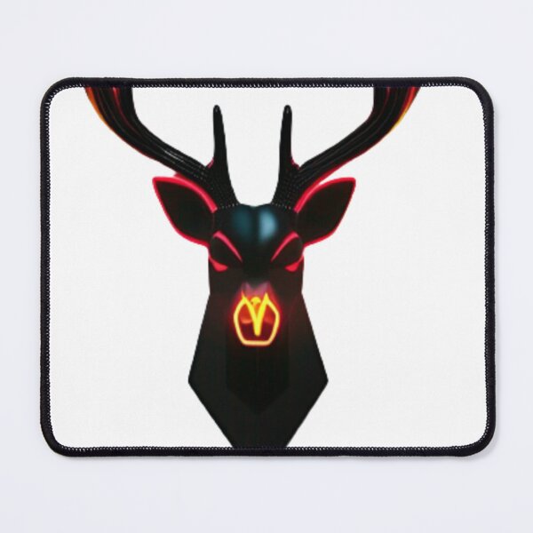 Item preview, black and red stag head designed and sold by optimusprime39.