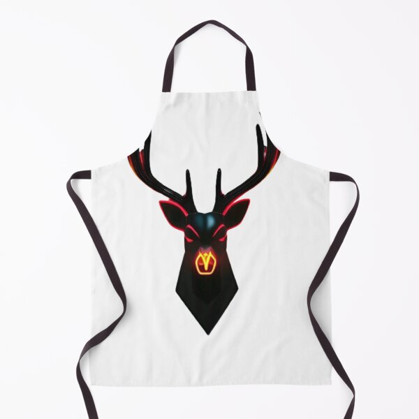 Item preview, black and red stag head designed and sold by optimusprime39.