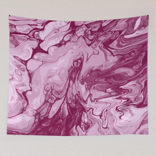Artikelvorschau, Vivid Purple Palette 10 Marble Fluid Art entworfen und verkauft von Janzay.