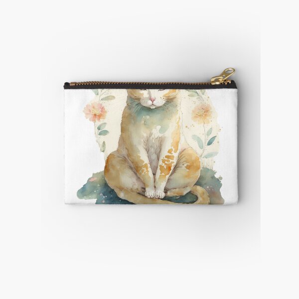 Item preview,  Stay Paw-sitive Yoga Cat 10 designed and sold by printiesart.