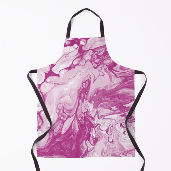 Aperçu de l'œuvre Vivid Pink Palette 1 Marble Fluid  Art  créée et vendue par Janzay.