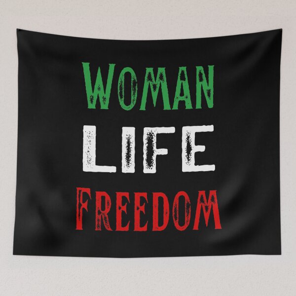 Item preview, Woman Life Freedom. Iran Protest. Support Mahsa Amini designed and sold by Rebel-Design.