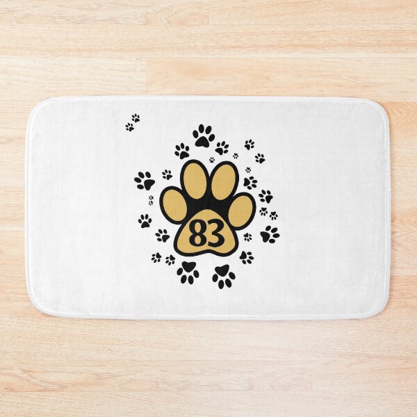 Item preview, 83 - number with animal paw designed and sold by MadandMean.