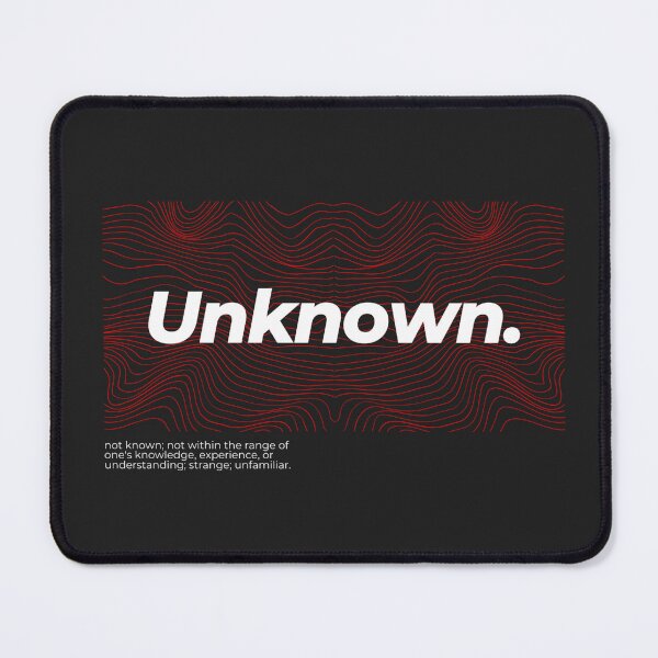Item preview, Unknown Black and Red Typography Design designed and sold by SY-Store72.