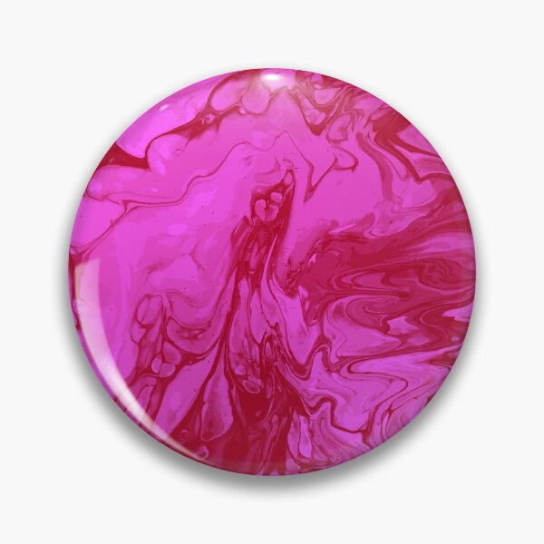Artikelvorschau, Vivid Pink Palette 3 Marble Fluid Art entworfen und verkauft von Janzay.
